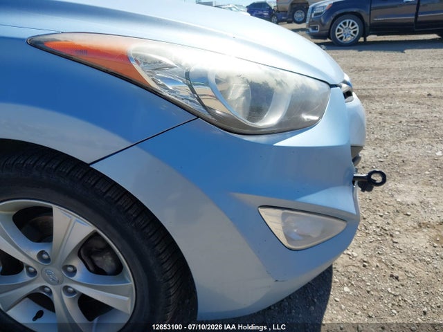 2013 Hyundai Elantra Gls მანქანა იყიდება აუქციონზე, vin: KMHDH6AE2DU020767, აუქციონის ნომერი: 12653100