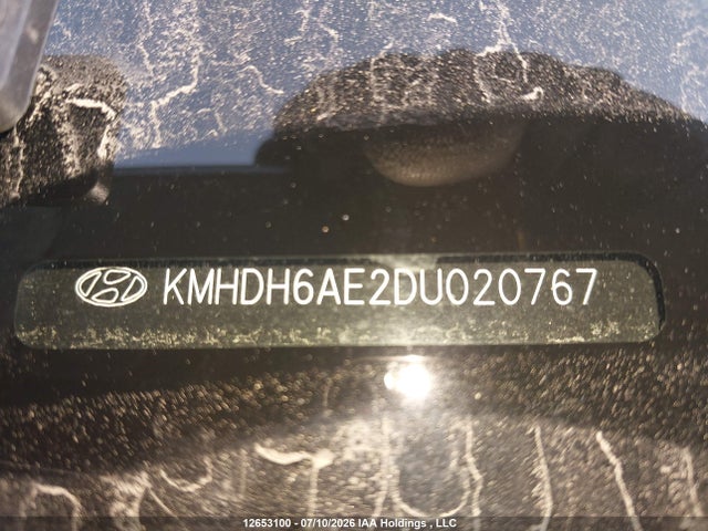 2013 Hyundai Elantra Gls მანქანა იყიდება აუქციონზე, vin: KMHDH6AE2DU020767, აუქციონის ნომერი: 12653100