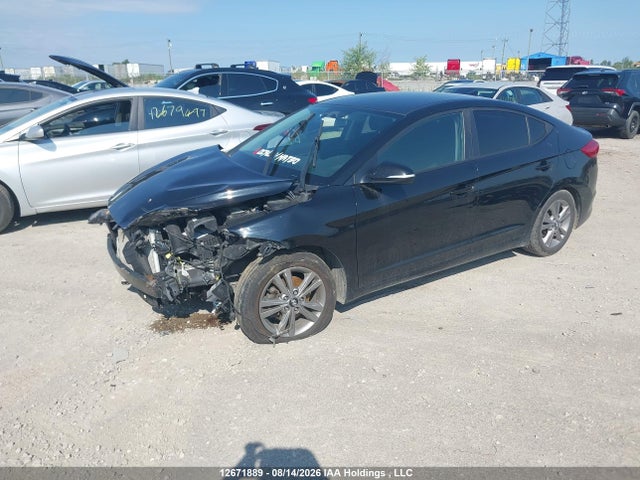 12671889 :رقم المزاد ، KMHD84LFXHU156788 vin ، 2017 Hyundai Elantra Gl مزاد بيع