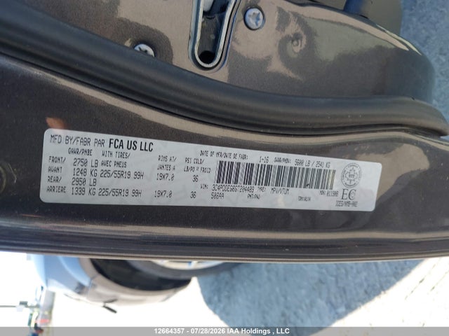 3C4PDDEG6GT204489 Dodge Journey R/t Rallye
