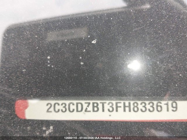 Dodge Challenger Sxt Plus Or R/t 2015 2C3CDZBT3FH833619 Image 20