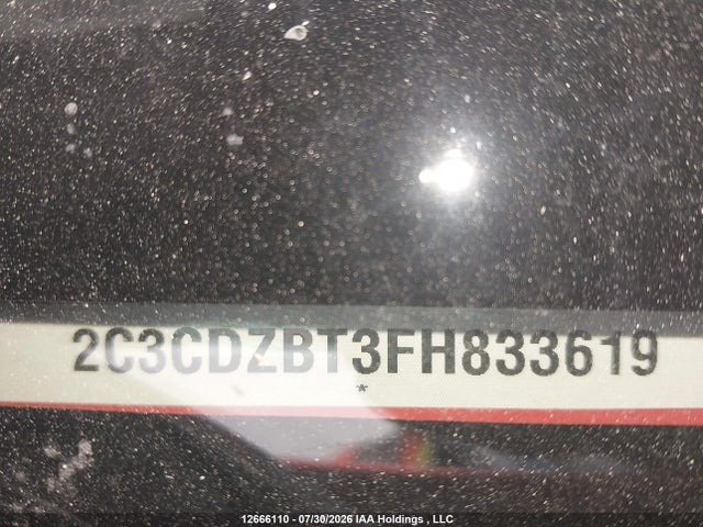 Dodge Challenger Sxt Plus Or R/t 2015 2C3CDZBT3FH833619 Image 9