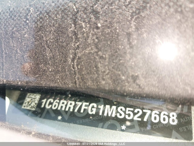 1C6RR7FG1MS527668 RAM 1500 Classic Tradesman