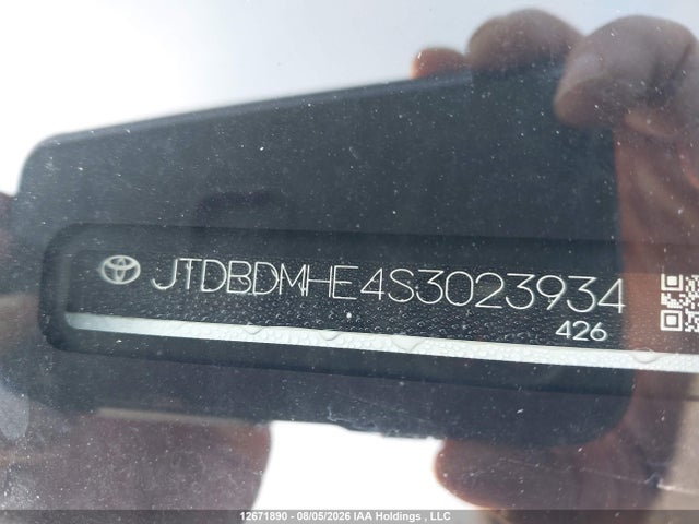 12671890 :رقم المزاد ، JTDBDMHE4S3023934 vin ، 2025 Toyota Corolla Hybrid Le مزاد بيع