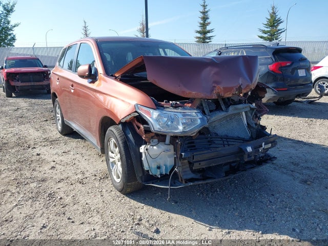 Auction sale of the 2014 Mitsubishi Outlander Es, vin: JA4AZ2A33EZ605402, lot number: 12671891