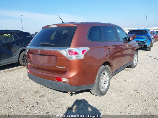 Auction sale of the 2014 Mitsubishi Outlander Es, vin: JA4AZ2A33EZ605402, lot number: 12671891