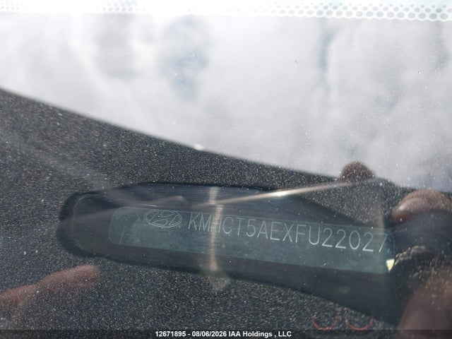 12671895 :رقم المزاد ، KMHCT5AEXFU220271 vin ، 2015 Hyundai Accent Gl مزاد بيع