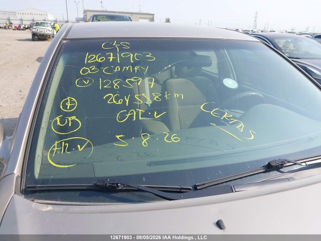 12671903 :رقم المزاد ، JTDBF32K330128597 vin ، 2003 Toyota Camry Le/xle مزاد بيع