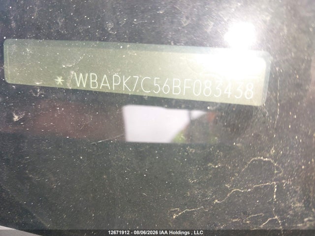 Aukcja sprzedaży 2011 Bmw 328 Xi, vin: WBAPK7C56BF083438, numer aukcji: 12671912