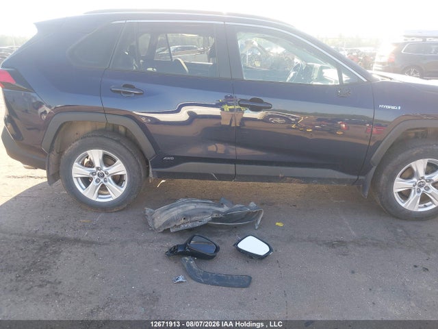 12671913 :رقم المزاد ، 2T3RWRFV2LW102736 vin ، 2020 Toyota Rav4 Hybrid Xle مزاد بيع