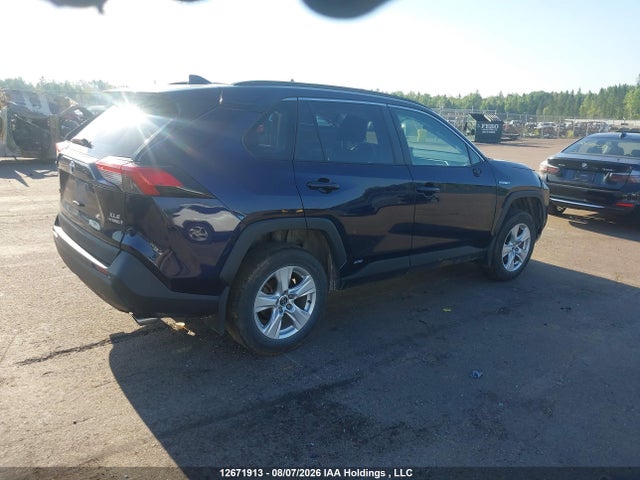 12671913 :رقم المزاد ، 2T3RWRFV2LW102736 vin ، 2020 Toyota Rav4 Hybrid Xle مزاد بيع