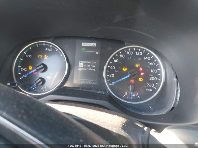 12671913 :رقم المزاد ، 2T3RWRFV2LW102736 vin ، 2020 Toyota Rav4 Hybrid Xle مزاد بيع