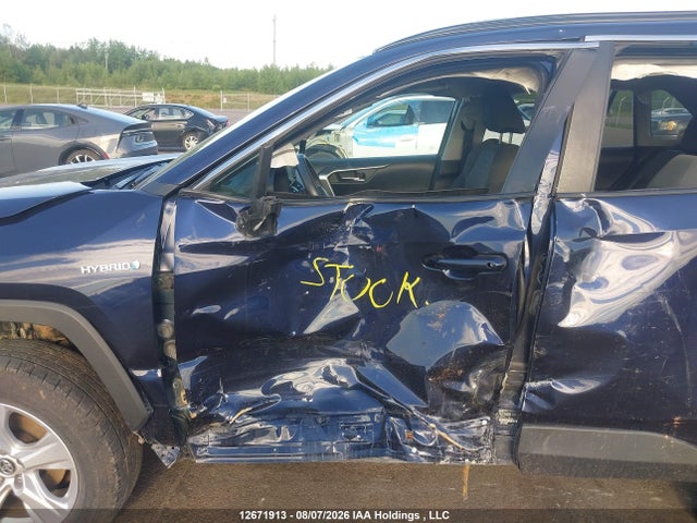 12671913 :رقم المزاد ، 2T3RWRFV2LW102736 vin ، 2020 Toyota Rav4 Hybrid Xle مزاد بيع
