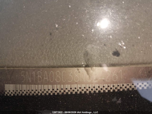 Aukcja sprzedaży 2008 Nissan Armada Se, vin: 5N1BA08C38N624261, numer aukcji: 12671922