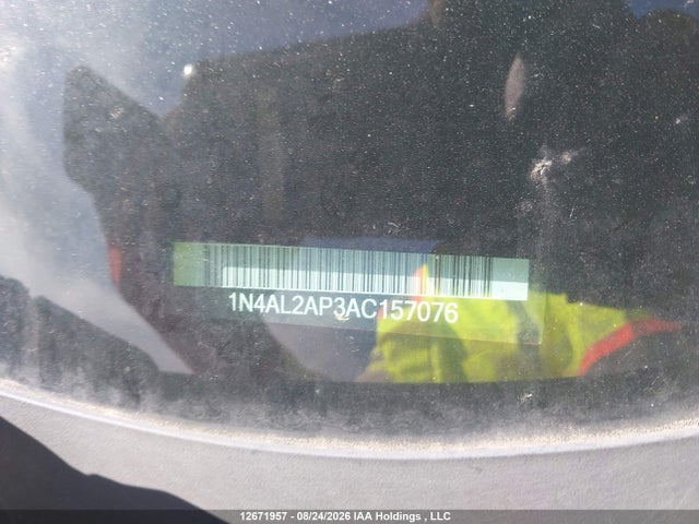 12671957 :رقم المزاد ، 1N4AL2AP3AC157076 vin ، 2010 Nissan Altima 2.5 S مزاد بيع