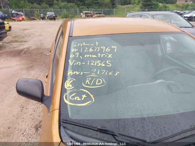 Aukcja sprzedaży 2009 Toyota Matrix, vin: 2T1KU40E09C121565, numer aukcji: 12671969