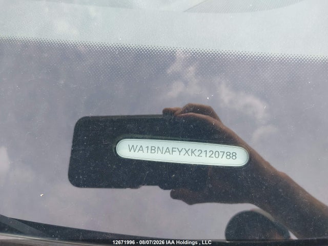 WA1BNAFYXK2120788 Audi Q5