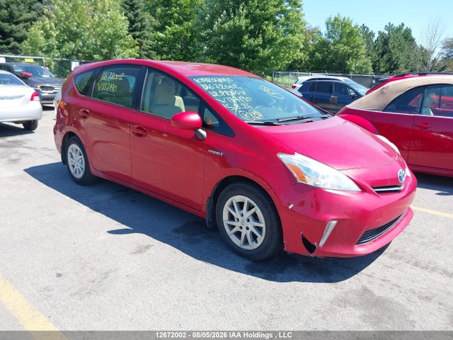 2012 Toyota Prius V მანქანა იყიდება აუქციონზე, vin: JTDZN3EU0C3137190, აუქციონის ნომერი: 12672002
