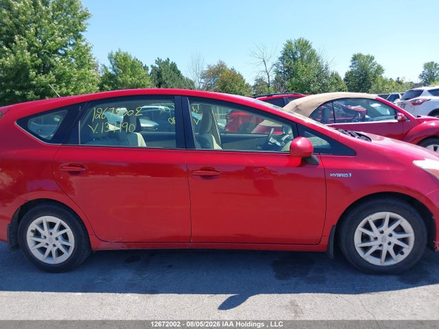 2012 Toyota Prius V მანქანა იყიდება აუქციონზე, vin: JTDZN3EU0C3137190, აუქციონის ნომერი: 12672002