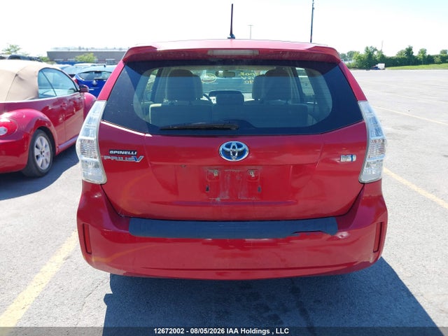 2012 Toyota Prius V მანქანა იყიდება აუქციონზე, vin: JTDZN3EU0C3137190, აუქციონის ნომერი: 12672002