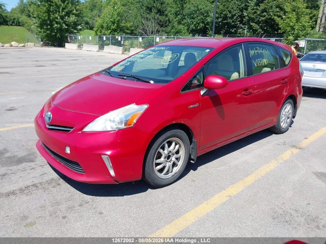 2012 Toyota Prius V მანქანა იყიდება აუქციონზე, vin: JTDZN3EU0C3137190, აუქციონის ნომერი: 12672002