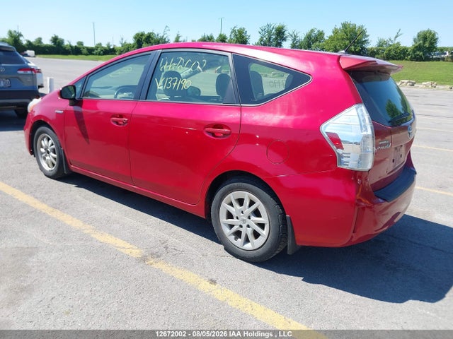 2012 Toyota Prius V მანქანა იყიდება აუქციონზე, vin: JTDZN3EU0C3137190, აუქციონის ნომერი: 12672002