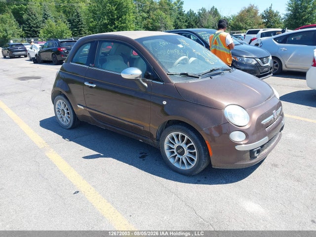 Auction sale of the 2014 Fiat 500 Lounge, vin: 3C3CFFER9ET287116, lot number: 12672003