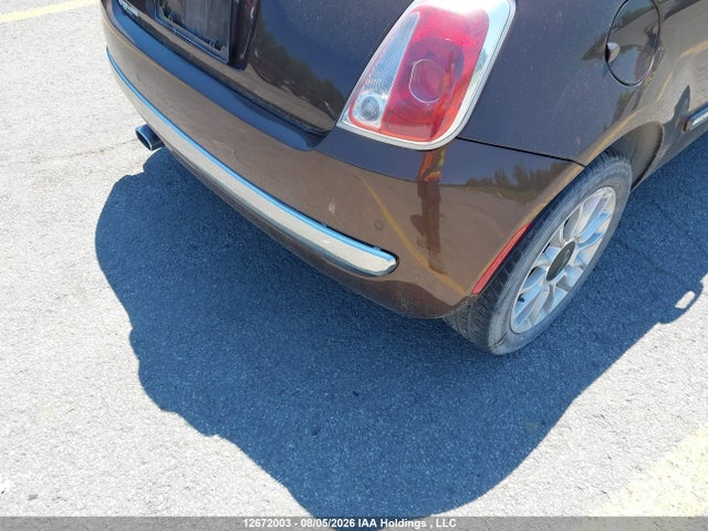 2014 Fiat 500 Lounge მანქანა იყიდება აუქციონზე, vin: 3C3CFFER9ET287116, აუქციონის ნომერი: 12672003