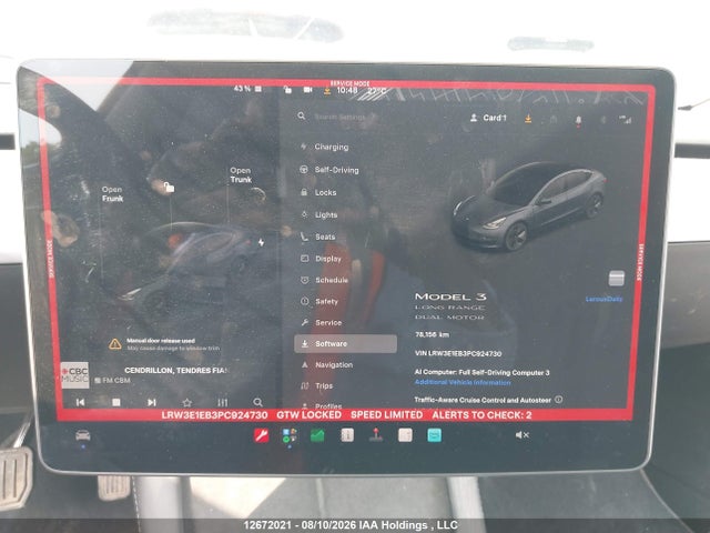 Tesla MODEL 3 2023 LRW3E1EB3PC924730 Image 7