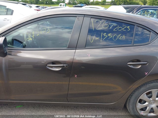 12672023 :رقم المزاد ، 3MZBM1K73FM133061 vin ، 2015 Mazda 3 Sport مزاد بيع