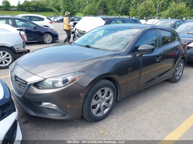 12672023 :رقم المزاد ، 3MZBM1K73FM133061 vin ، 2015 Mazda 3 Sport مزاد بيع