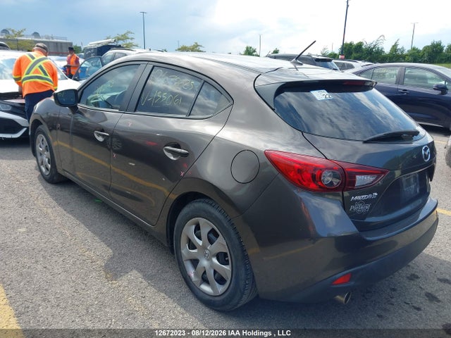 12672023 :رقم المزاد ، 3MZBM1K73FM133061 vin ، 2015 Mazda 3 Sport مزاد بيع