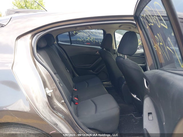 12672023 :رقم المزاد ، 3MZBM1K73FM133061 vin ، 2015 Mazda 3 Sport مزاد بيع
