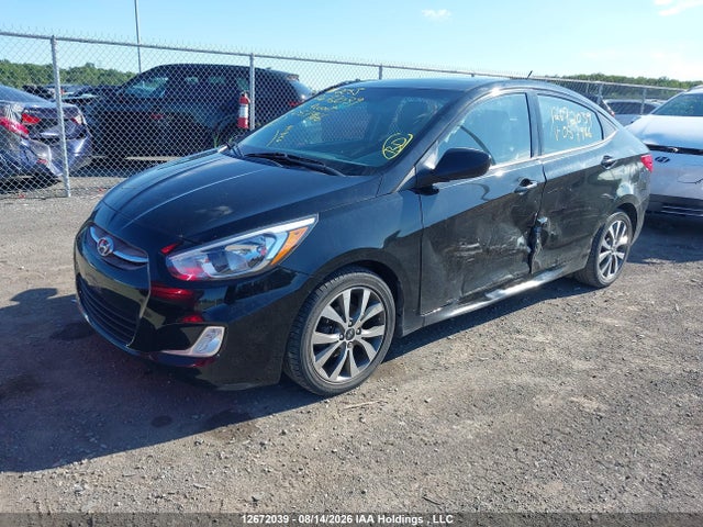 12672039 :رقم المزاد ، KMHCT4AE2GU057966 vin ، 2016 Hyundai Accent Se مزاد بيع