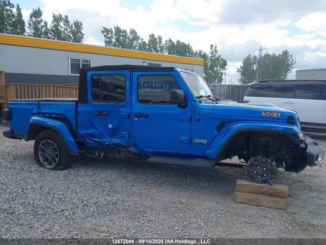 Продажа на аукционе авто 2021 Jeep Gladiator Overland, vin: 1C6HJTFG2ML521738, номер лота: 12672044