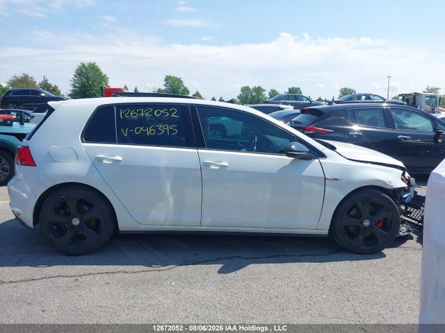 Auction sale of the 2017 Volkswagen Golf Gti 5-door Autobahn, vin: 3VW4T7AU1HM046395, lot number: 12672052