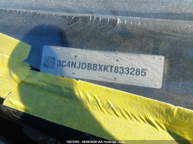 Продажа на аукционе авто 2019 Jeep Compass Latitude, vin: 3C4NJDBBXKT833285, номер лота: 12672053