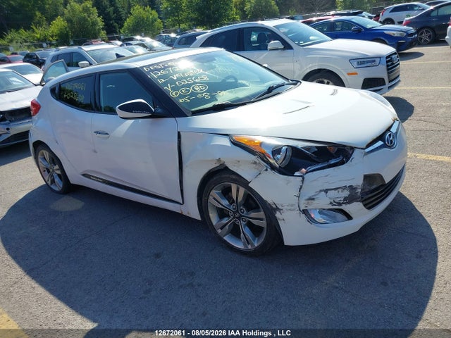 12672061 :رقم المزاد ، KMHTC6AD7CU025608 vin ، 2012 Hyundai Veloster مزاد بيع