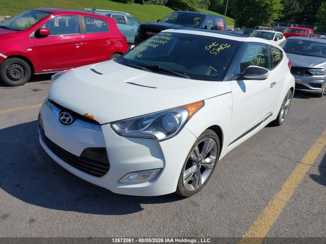 12672061 :رقم المزاد ، KMHTC6AD7CU025608 vin ، 2012 Hyundai Veloster مزاد بيع