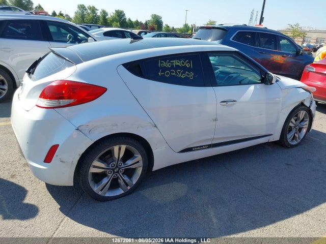 12672061 :رقم المزاد ، KMHTC6AD7CU025608 vin ، 2012 Hyundai Veloster مزاد بيع