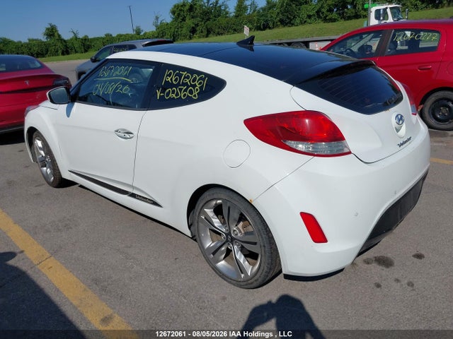 12672061 :رقم المزاد ، KMHTC6AD7CU025608 vin ، 2012 Hyundai Veloster مزاد بيع