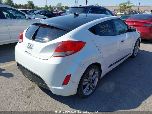12672061 :رقم المزاد ، KMHTC6AD7CU025608 vin ، 2012 Hyundai Veloster مزاد بيع