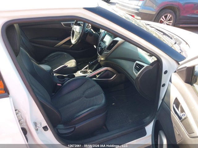 12672061 :رقم المزاد ، KMHTC6AD7CU025608 vin ، 2012 Hyundai Veloster مزاد بيع