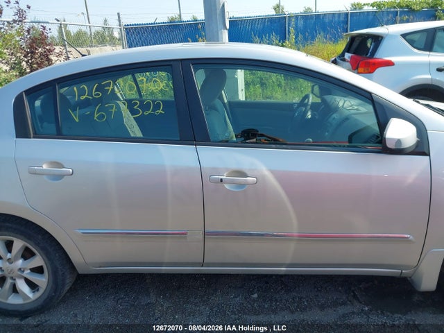 12672070 :رقم المزاد ، 3N1AB6AP8CL677322 vin ، 2012 Nissan Sentra 2.0 S مزاد بيع