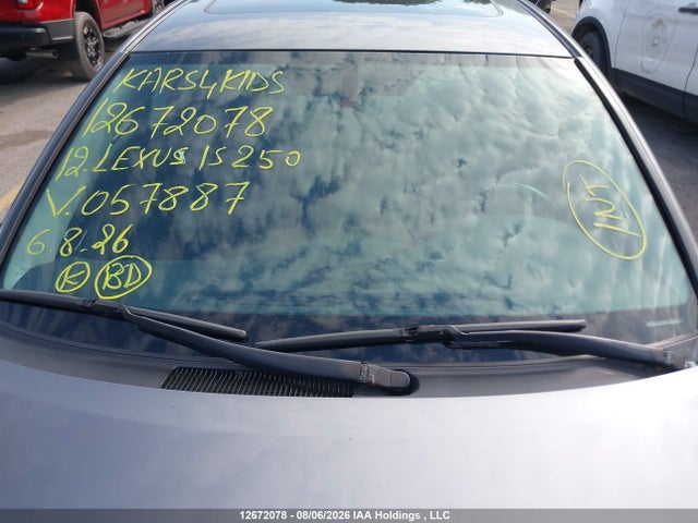 Продажа на аукционе авто 2012 Lexus Is 250, vin: JTHCF5C27C5057887, номер лота: 12672078