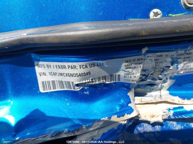 Jeep Cherokee North 2022 1C4PJMCX6ND540349 Image 9