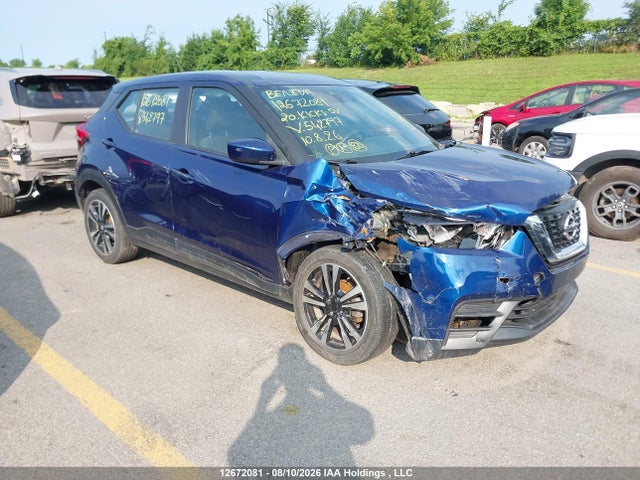 Продаж на аукціоні авто 2020 Nissan Kicks Sv, vin: 3N1CP5CV5LL542797, номер лоту: 12672081