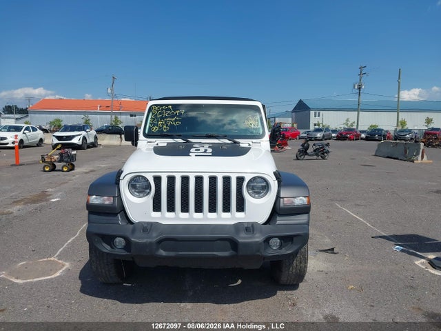 2022 Jeep Wrangler Unlimited Sport S მანქანა იყიდება აუქციონზე, vin: 1C4HJXDG2NW185740, აუქციონის ნომერი: 12672097