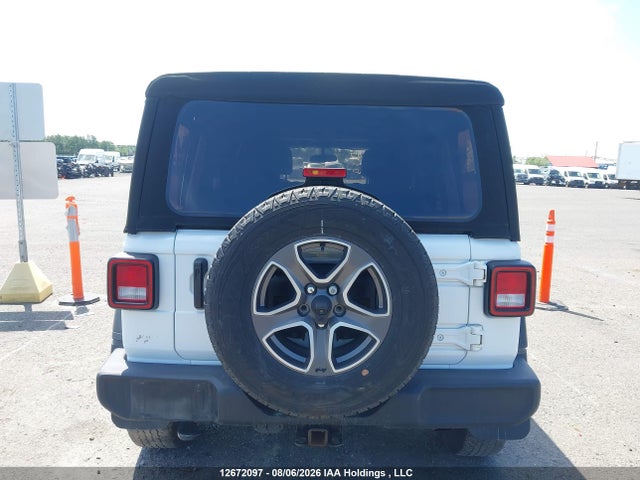 2022 Jeep Wrangler Unlimited Sport S მანქანა იყიდება აუქციონზე, vin: 1C4HJXDG2NW185740, აუქციონის ნომერი: 12672097