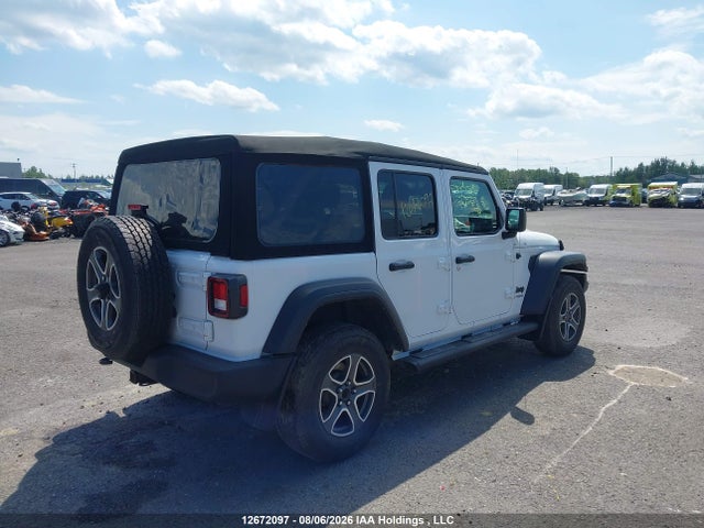 2022 Jeep Wrangler Unlimited Sport S მანქანა იყიდება აუქციონზე, vin: 1C4HJXDG2NW185740, აუქციონის ნომერი: 12672097